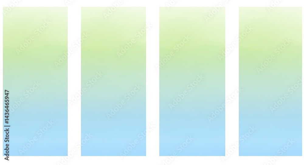 Naklejka premium Celestial Gradient Series AI Generated