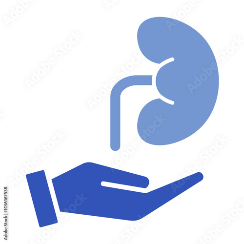 Organ Donation  Icon Element For Design	