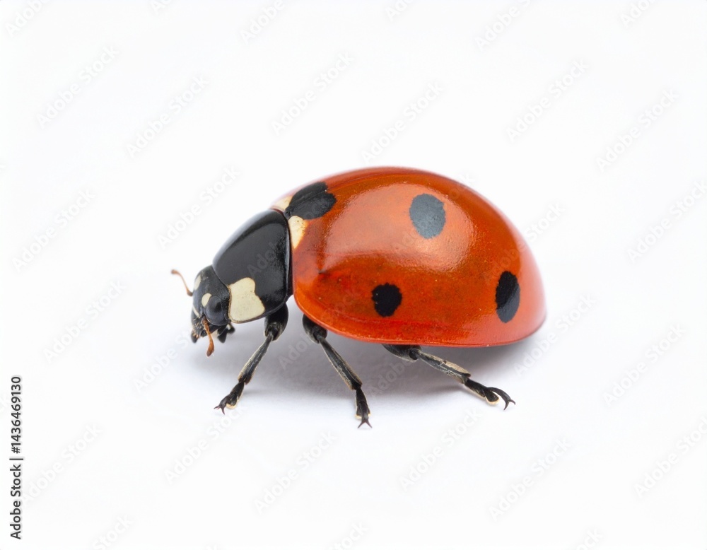 Ladybug on white background Ladybug on white background