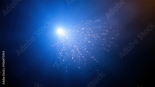 blue rays background