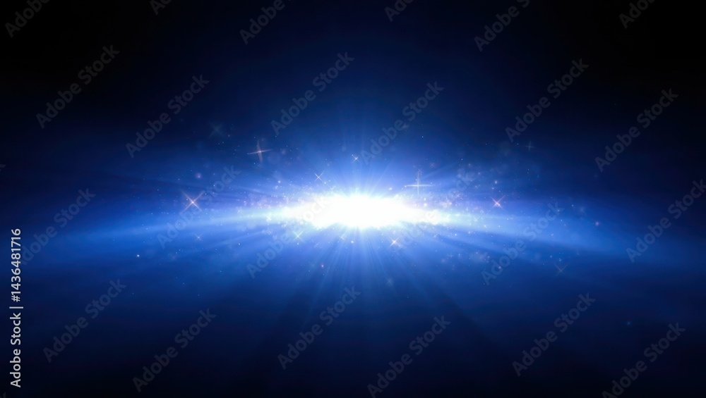 Obraz premium Blue Light
