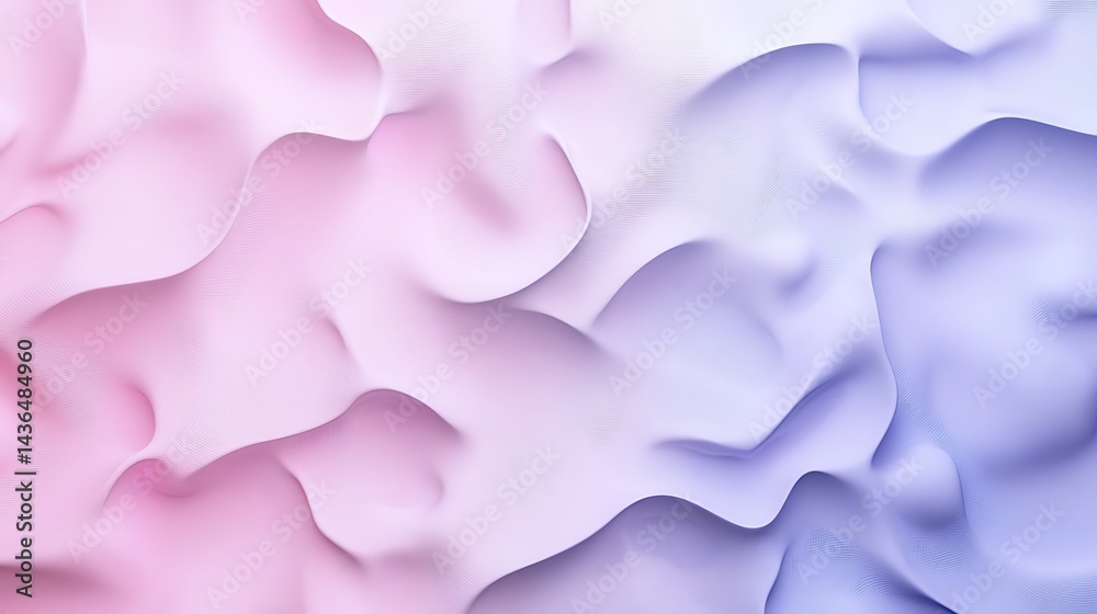 Fototapeta premium Abstract Pink and Purple Wavy Texture Background
