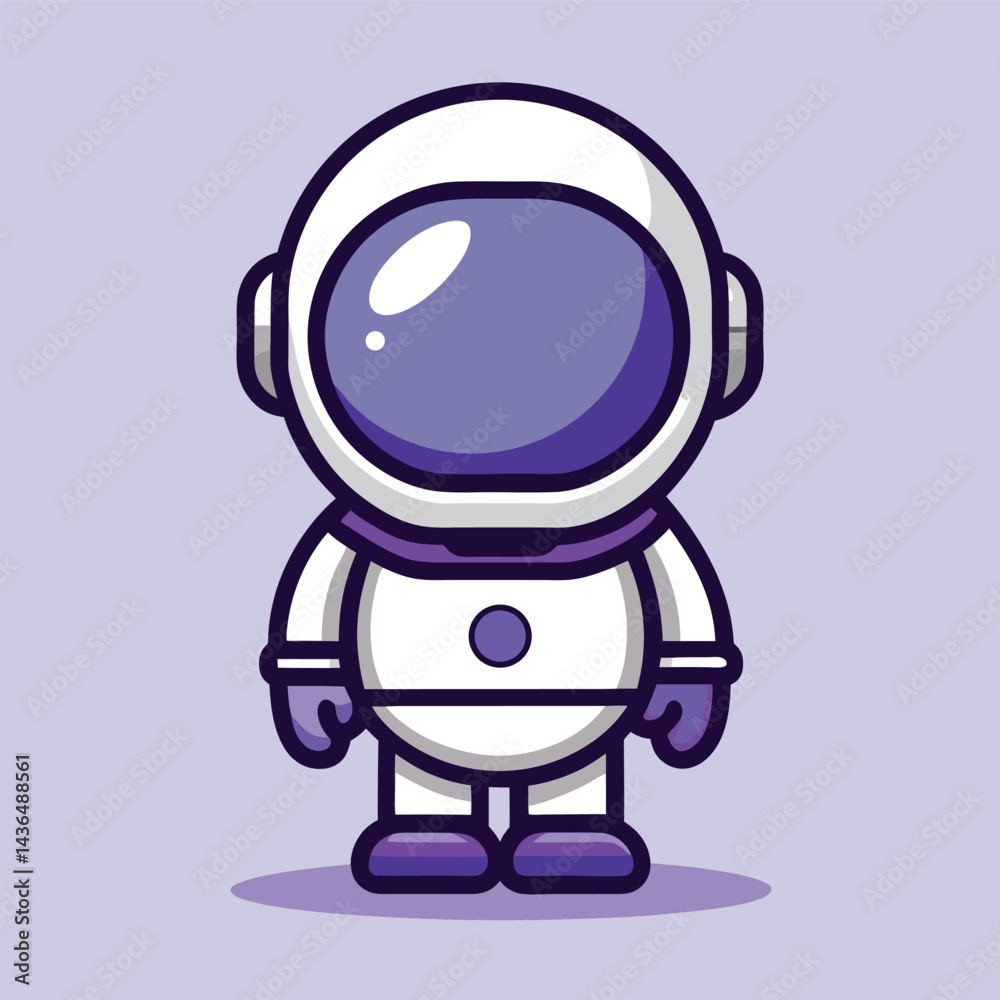 Cute Cartoon Astronaut Character Design Cute Cartoon Astronaut Character Design