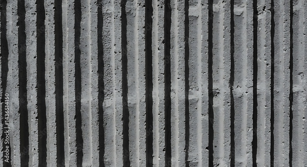 Fototapeta premium Monochrome Grooves AI Generated