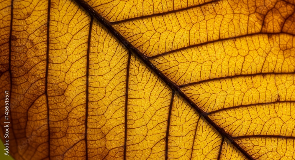 Obraz premium Amber Veins AI Generated