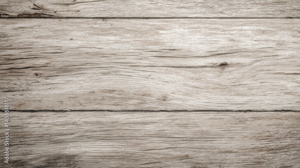 Fototapeta premium Grey wood plank texture for backgrounds and design. Natural wood pattern with neutral tones and rustic feel provides a versatile backdrop.