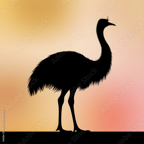 emu silhouette image