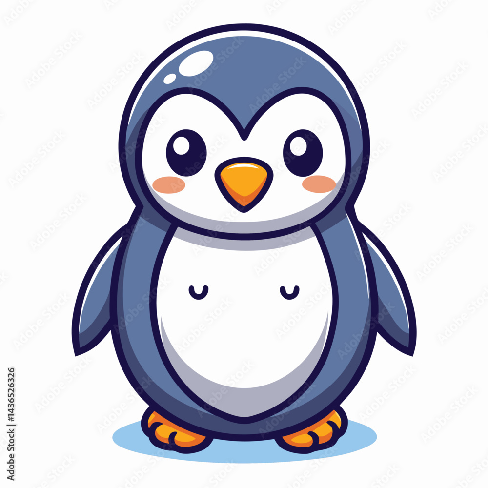 Obraz premium Cute Penguin Illustration