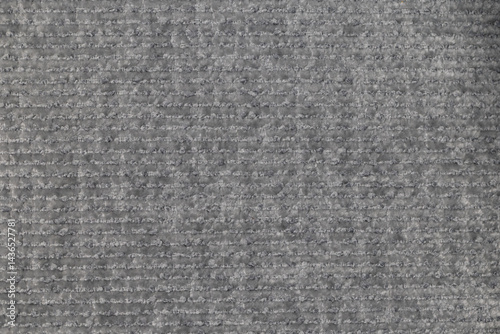 Obraz na płótnie Closeup of gray textured fabric for design w salonie
