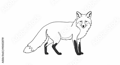 From Observation to Abstraction: A Minimalist Line Art Journey Through the Animal World
 photo