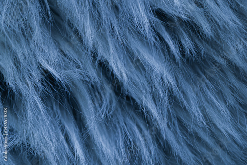 Obraz na płótnie blue fluffy cloth textured background w salonie