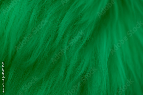 Obraz na płótnie green fluffy cloth textured background w salonie