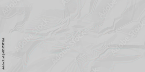 Abstract white crumble paper texture. White Wrinkled Fabric Texture Background