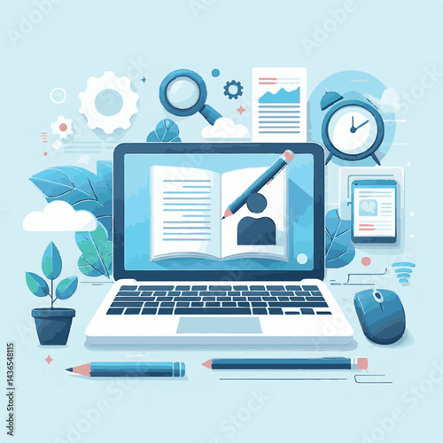 computer, laptop, business, technology, digital, internet, pc, monitor, notebook, communication, screen, modern, desktop, work, background, isolated, blank, display, keyboard, mockup, front, object, d