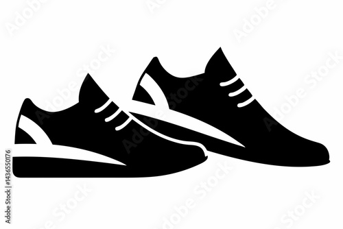 black and white sneakers
