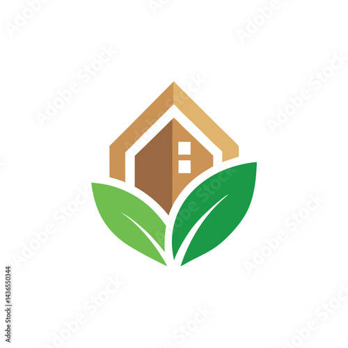 Design A Simple Flat Logo Of A House Shape Merged With WiFi