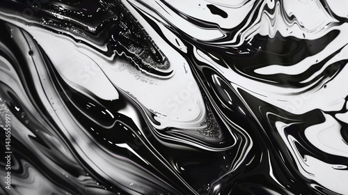 Abstract black and white background