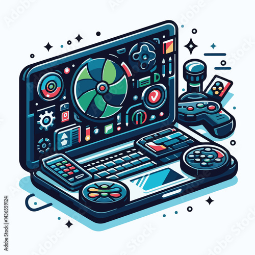 laptop, computer, technology, game, internet, digital, modern, online, gamer, screen, gaming, background, home, keyboard, video, pc, headset, electronic, play, device, young, notebook, display, monito