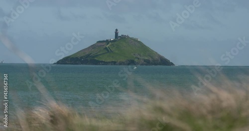 Ballycotton Island Lighthouse Cork Ireland Atlantic coast