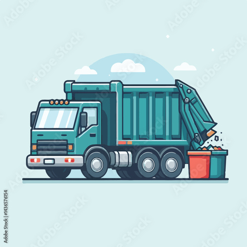recycling, truck, trash, waste, service, garbage, vehicle, recycle, rubbish, transportation, collection, environment, transport, junk, clean, container, dump, garbage truck, disposal, bin, car, city, 