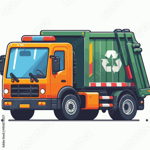 recycling, truck, trash, waste, service, garbage, vehicle, recycle, rubbish, transportation, collection, environment, transport, junk, clean, container, dump, garbage truck, disposal, bin, car, city, 
