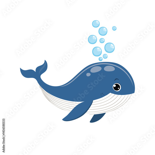 Cute whale