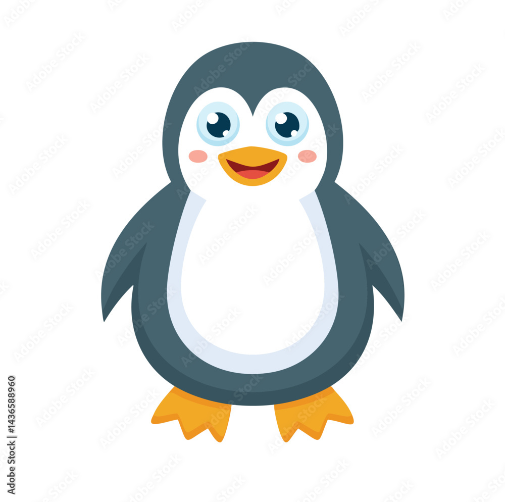 Fototapeta premium Cute penguin