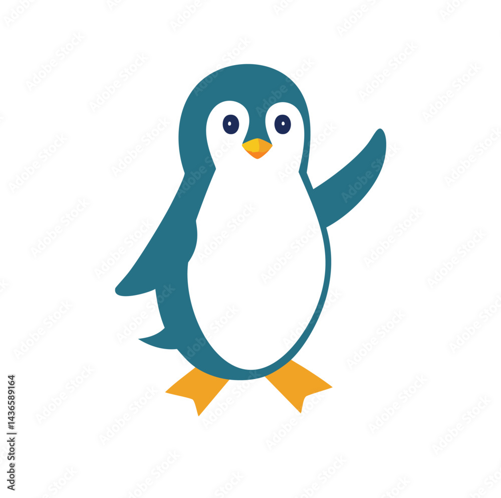 Obraz premium Cute penguin