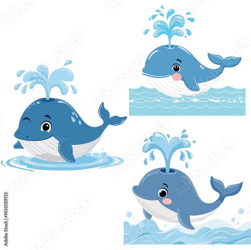 Cute whale