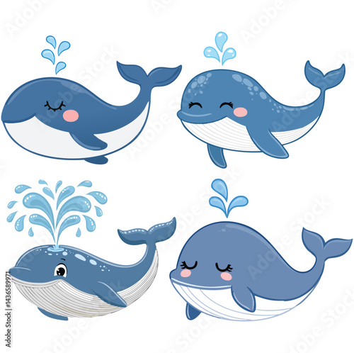 Cute whale