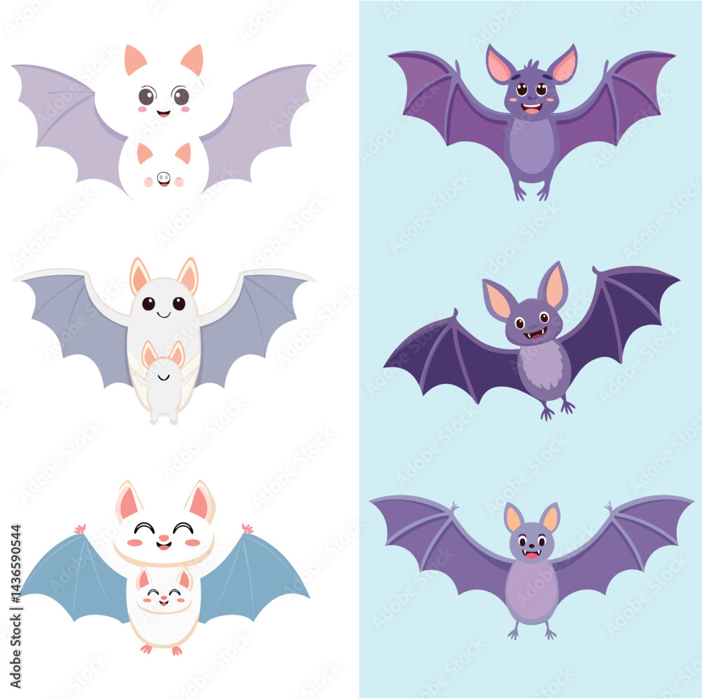 Obraz premium Cute Bat