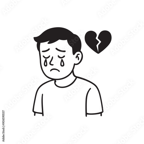 heartbroken expression
