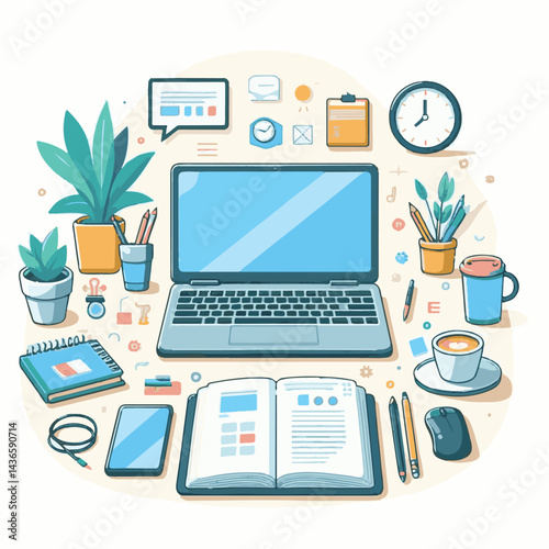 computer, laptop, business, technology, digital, internet, pc, monitor, notebook, communication, screen, modern, desktop, work, background, isolated, blank, display, keyboard, mockup, front, object, d
