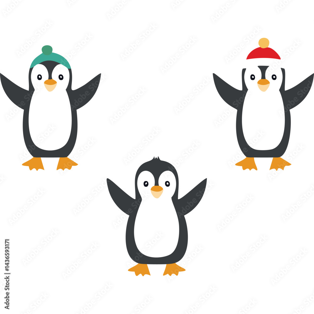 Fototapeta premium Cute penguin