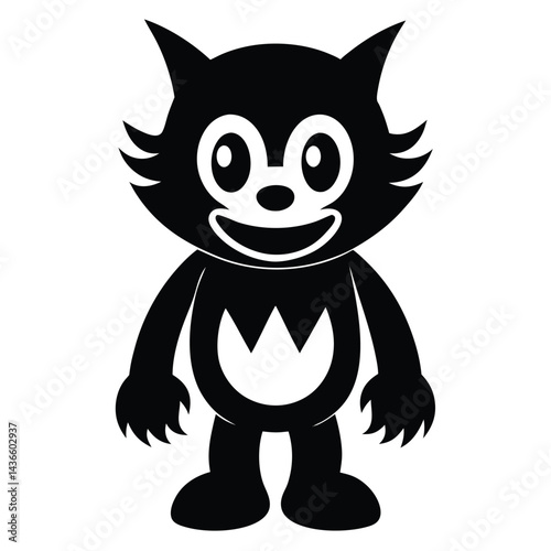 vector illustration of cute mascot