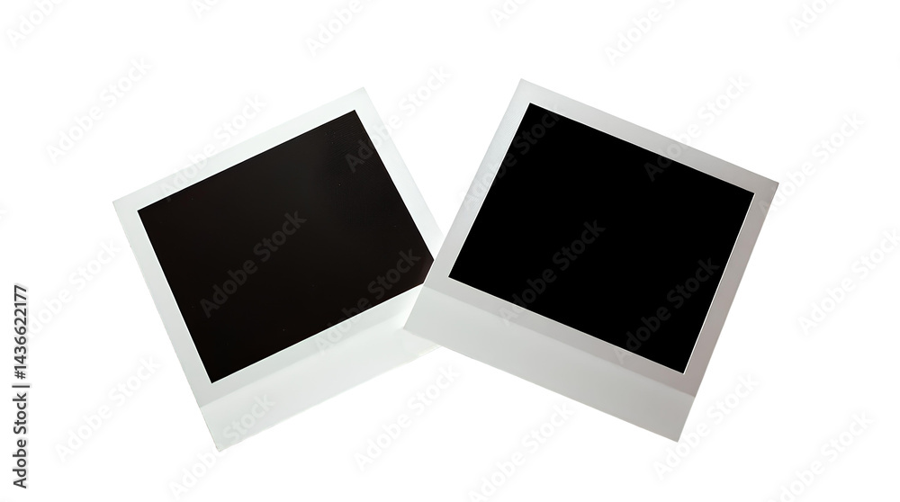 Photo of polaroid photos isolated on transparent background.png Photo of polaroid photos isolated on transparent background.png