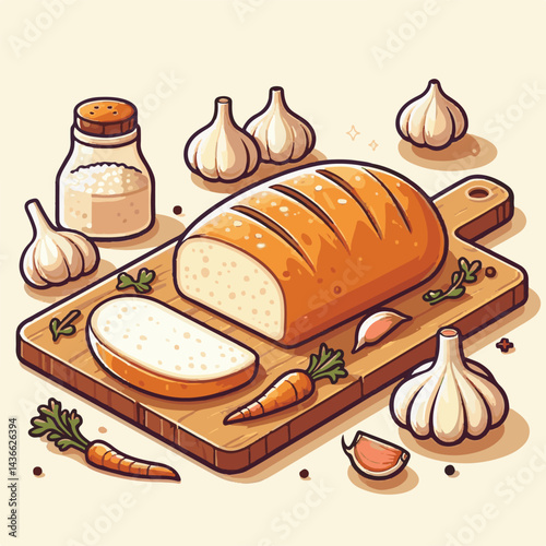 bread, garlic, food, baked, toasted, tasty, snack, crunchy, crusty, delicious, background, homemade, meal, cut, parsley, baguette, white, appetizer, fresh, herb, crispy, breakfast, sliced, toast, gril
