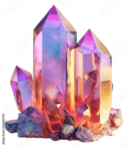 Obraz na płótnie PNG Peace icon gemstone crystal amethyst. w salonie