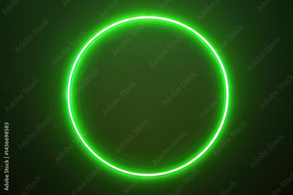 Neon green circle frame (1) Neon green circle frame (1)