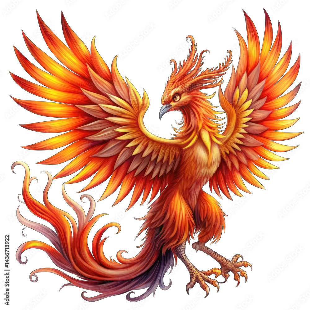 Fototapeta premium vector illustration of an eagle