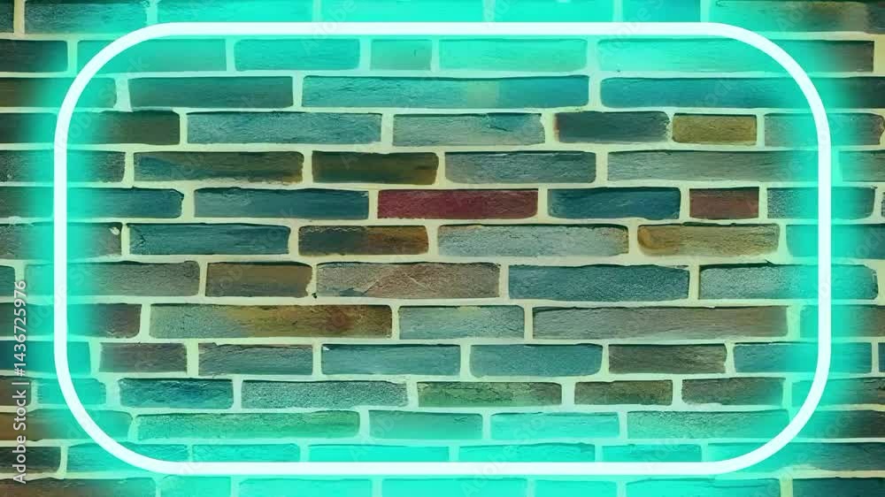 blue and yellow wall with light