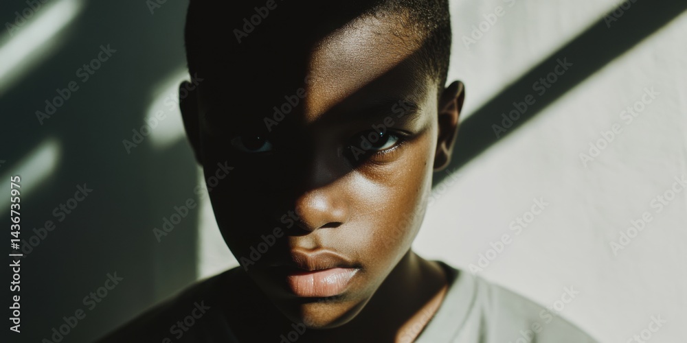 A Thoughtful and Intimate Portrait of a Young Boy Captured in a Beautiful Light Play A Thoughtful and Intimate Portrait of a Young Boy Captured in a Beautiful Light Play