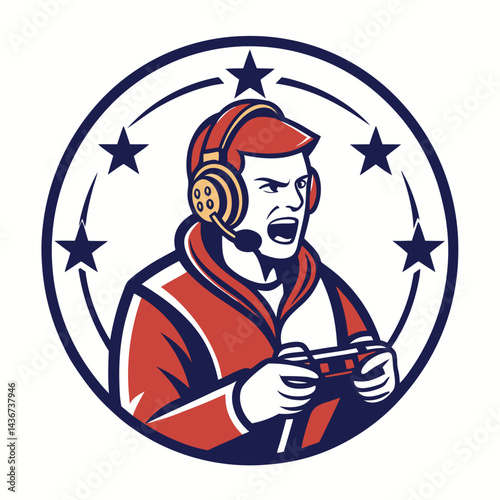 Gamer with headphones and controller (1)