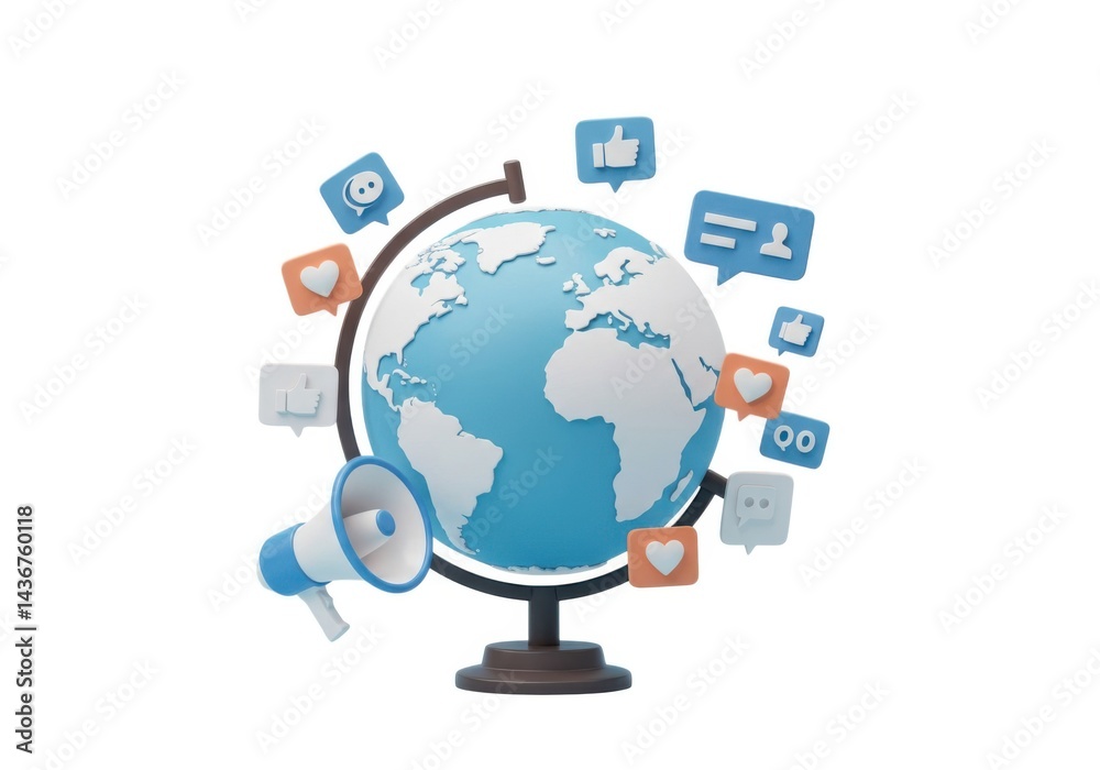 Global marketing strategy digital media and social network promotion Global marketing strategy digital media and social network promotion