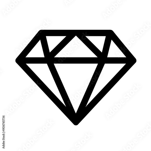 Shiny geometric diamond symbolizing luxury wealth treasure premium reward rare items casino gambling gaming success