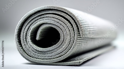 olled Yoga Mats (Close-up Textures & Angles)