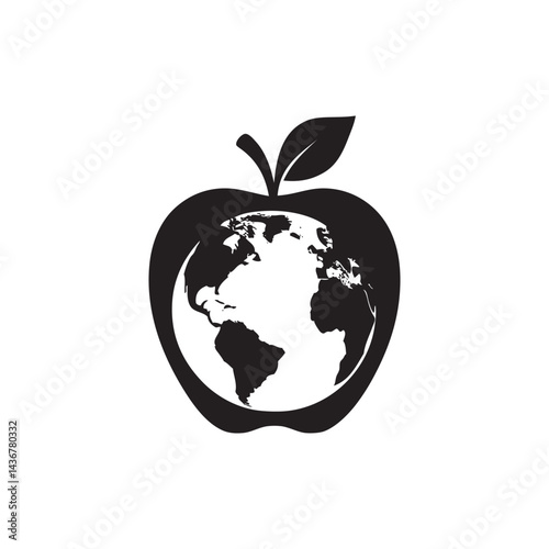 apple world vector