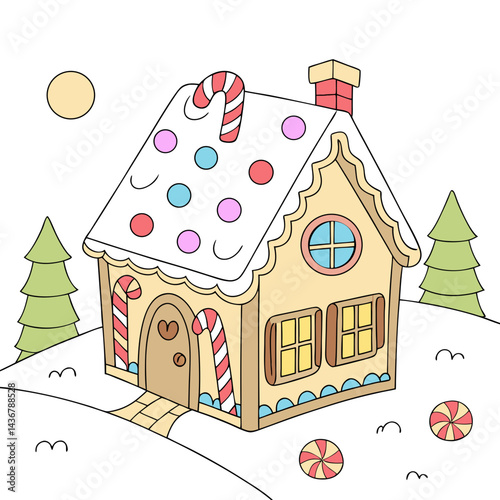 christmas gingerbread house