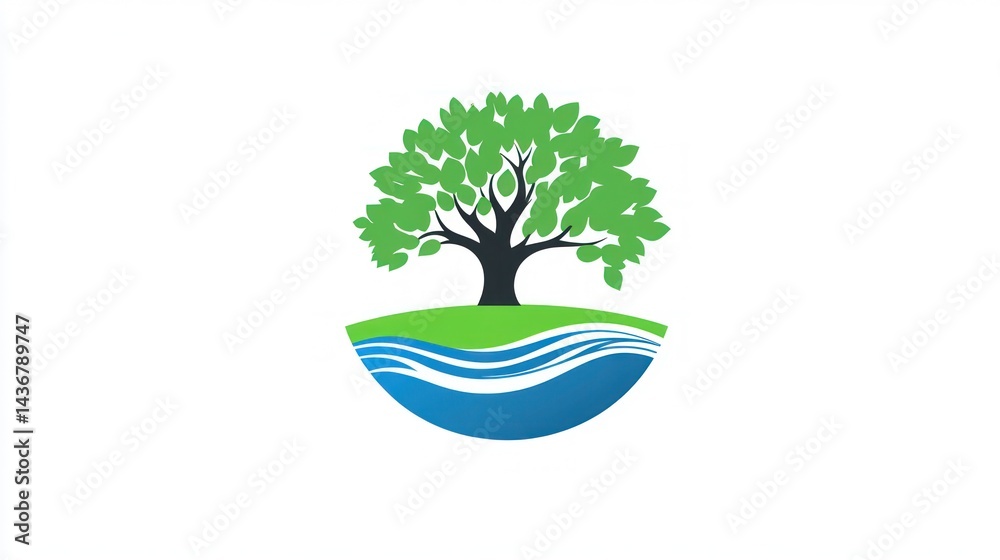 Obraz premium Eco-Friendly Logo Design (1)