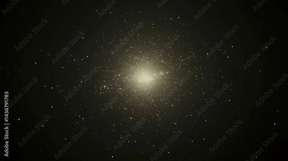 Obraz premium Abstract dark light center design